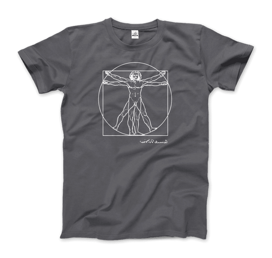 Leonardo Da Vinci, Vitruvian Man Sketch T-Shirt